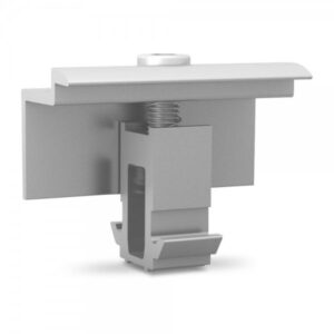 Kit clemă capăt K2 Systems MiniRail fixare panouri fotovoltaice
